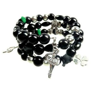 Armband Spiraal Zwart