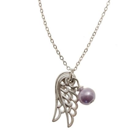 Ketting Angel Wings Lila