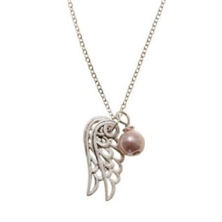 Ketting Angel Wings Rose