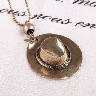 Ketting Vintage Cowboy Hoed