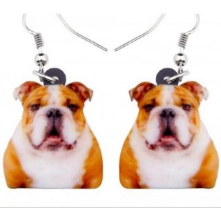 Oorbellen Engelse Bulldog