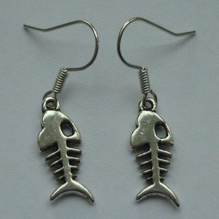 Oorbellen Fishbone