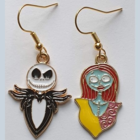 Oorbellen Jack and Sally