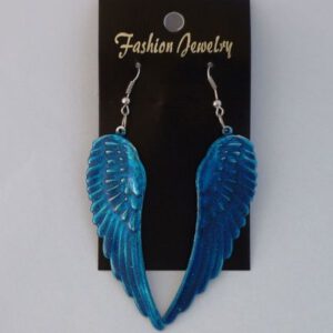 Oorbellen Wings Blauw