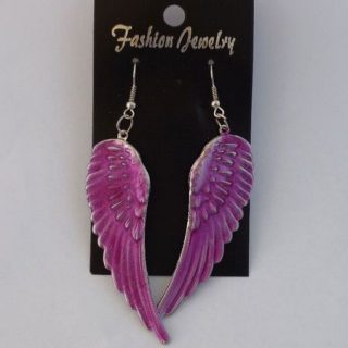 Oorbellen Wings Roze