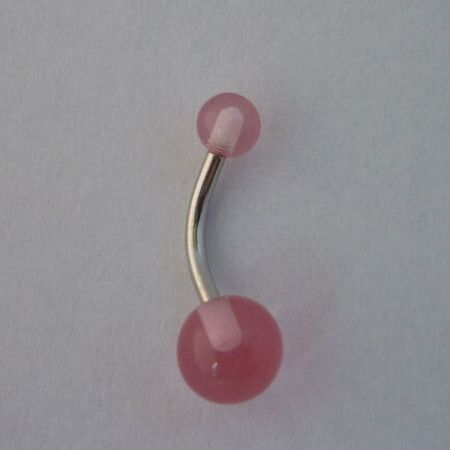 Piercing Roze Glazig